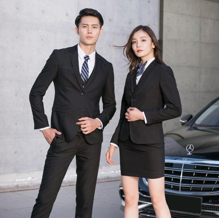 男女套裝工作服定做