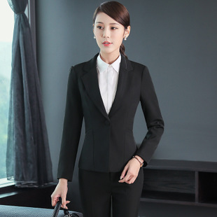 定制黑色西服套裝