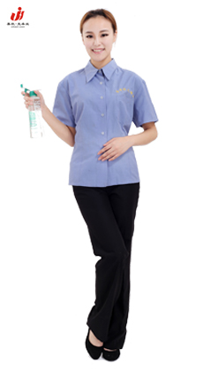 武昌廠家定制物業(yè)保潔服制服賓館清潔員制服 客房服務(wù)員秋冬工作服套裝