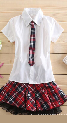 武漢格子校服定制廠家