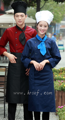好先生同款西餐廳廚師服定制
