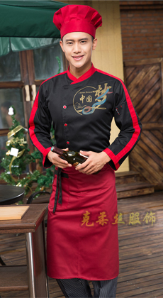 訂做秋冬款白色廚師服廠家