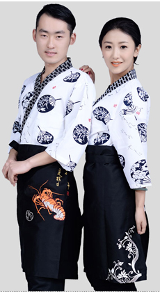 韓式短袖廚師服定做廠家