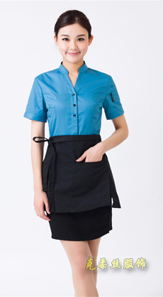 酒店服務(wù)員工作服定做廠家